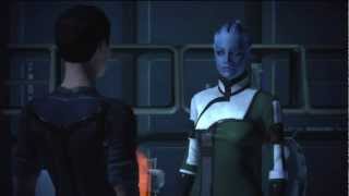 Mass Effect 1 Romance  Femshep rejects Liara [upl. by Carlene]