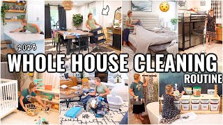 WHOLE HOUSE CLEAN WITH ME🏠 WEEKLY CLEANING ROUTINE  2023 CLEANING MOTIVATION [upl. by Hughmanick]