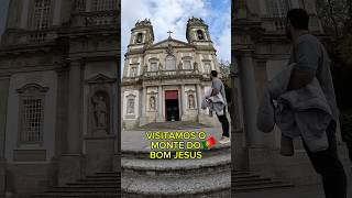 Visitamos o Monte do Bom Jesus 😍🌄🇵🇹 portugal montedobomjesus braga [upl. by Fagin]