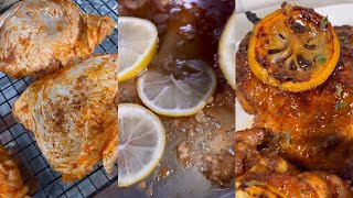 recette cuisse de poulet au miel à lail au citron et au poivre shorts [upl. by Ariem153]