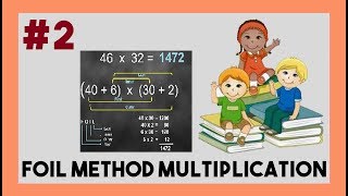 Amazing Math Tricks Two Digit Multiplication FOIL Method [upl. by Gant]