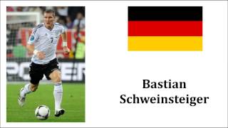 How to Pronounce Bastian Schweinsteiger  German Football Player [upl. by Liamaj]