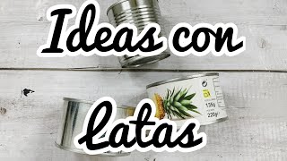 Ideas para navidad con latas [upl. by Sup295]