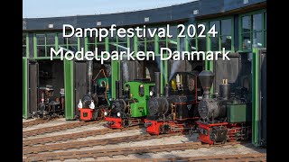 Dampfestival i Modelparken Danmark 2024 [upl. by Mitzi924]