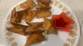 How to make crab rangoon [upl. by Yeltnerb]