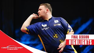 RECORDS BROKEN CHAMP CROWNED 🤯🏆  Final Session Highlights  2024 Gambrinus Czech Darts Open [upl. by Sirenay570]