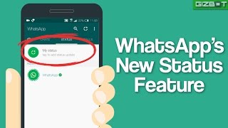 WhatsApp  Heres how WhatsApps Status feature works  GIZBOT [upl. by Netsrejk]