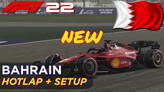 F1 22 Bahrain Hotlap  Setup 127262 [upl. by Yenwat523]