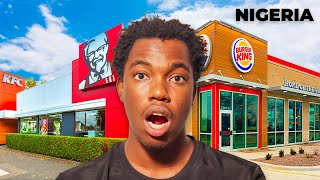 I Tried Every Fast Food Chain In Nigeria [upl. by Aisatnaf139]