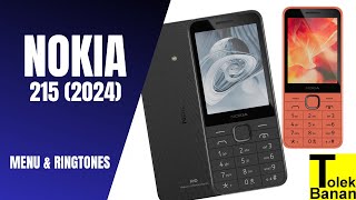 Nokia 215 4G 2024 HMD  Unboxing  Menu amp Ringtones  Dzwonki  Classic Phone [upl. by Chretien]