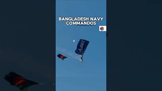 Bangladesh Navy 🇧🇩 Bangladesh Armed Forces Commandos Parachute Jump  Bangladesh Army Edit [upl. by Hagan]