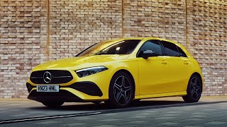 New 2023 Mercedes A200 facelift Yellow Interior Exterior [upl. by Hutchinson345]