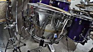 REMO 14x8 Snare Drum Demo  Acousticon SX  Deep Snare  Quadura Chrome 14 8 [upl. by Dianemarie]