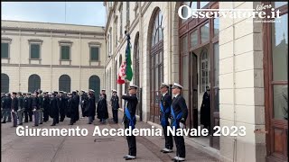 Giuramento Accademia Navale 2023 [upl. by Anyah]