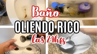 TIPS para mantener el Baño SIEMPRE oliendo rico baño PERFUMADO las 24hrs [upl. by Elahcim736]