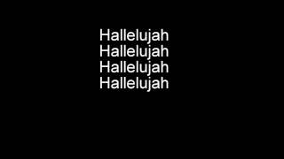 Alexandra Burke Hallelujah lyrics [upl. by Neisa]