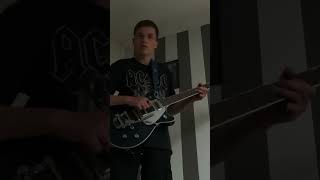 ACDC  Bad boy Boogie Malcolm Young Version on the Gretsch Electromatic double jet [upl. by Almond423]