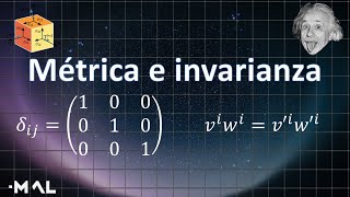 Tensores  23 Métrica e Invarianza [upl. by Ynnel]