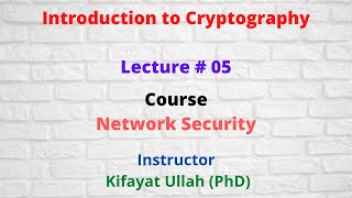 Introduction to Cryptography [upl. by Mada]