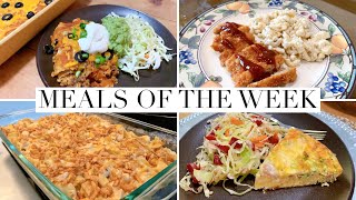 Meals of the Week 16  Whats For Dinner  Cook With Me  Family Dinner Ideas Simply Honest Living [upl. by Kcirdled]