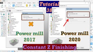 Powermill Delcam 2017  2020 Consion Z Finishing Update Fetcher Completed Tutorial [upl. by Nnalyrehc]