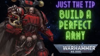 40k Tactics  List Building [upl. by Germana196]