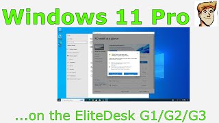 Windows 11 Pro on an EliteDesk 800 G1G2G3 Mini [upl. by Josee900]