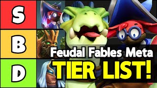 Paladins Season 7 Feudal Fables Meta Tier List Opinion [upl. by Lucrece107]