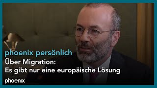 phoenix persönlich EVPChef Manfred Weber zu Gast bei Eva Lindenau [upl. by Maitund]