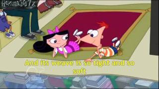 Phineas and Ferb Aerial Area Rug  HD  Lyrics [upl. by Sira]