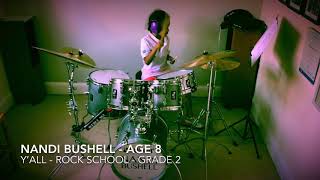 Y’all  Rock School Drums  Grade 2 [upl. by Ellemrac]