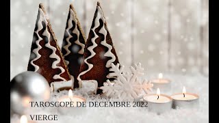 Taroscope de Décembre 2022 Vierge [upl. by Sluiter798]