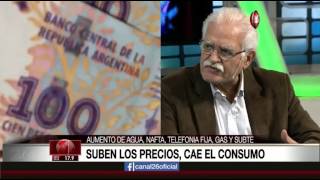 Aldo Pignanelli Suben los precios cae el consumo [upl. by Tamra141]