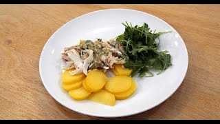 Recette  Salade de pommes de terre tièdes à l’aile de raie [upl. by Buehrer]