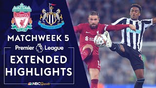 Liverpool v Newcastle United  PREMIER LEAGUE HIGHLIGHTS  8312022  NBC Sports [upl. by Ahsekad]