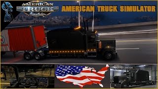 AMERICAN TRUCK SIMULATOR 02  Lets play  Kenworth W900 Longliner mit Rauch Deutsch 60 FPS 1080p [upl. by Amberly]