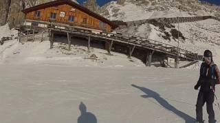 Cortina dAmpezzo  Rio Gere fast downhill [upl. by Aynat]