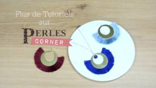 Tutoriel Créoles et Sautoir Folies par Perles Corner [upl. by Ojiram275]