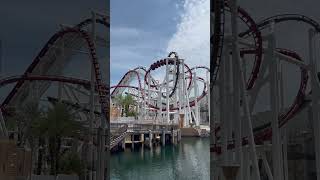 Singapore Part 15  Battlestar Galactica Human Vs Cylon Universal Studios singaporetourism travel [upl. by Lytsyrk]