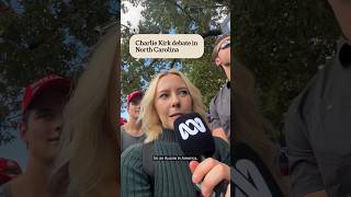 We stopped in at a Charlie Kirk debate and wow  ABC News [upl. by Garwin]