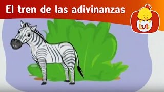 El tren de las adivinanzas para niños  Luli TV [upl. by Becker]