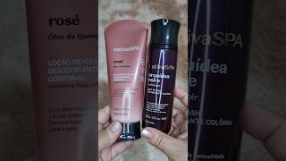 Combinações incríveis com Nativa SPA Rosé shorts oboticario perfume [upl. by Nirmak]