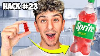 I Tried EVERY Viral TikTok Food Hack [upl. by Ilram958]