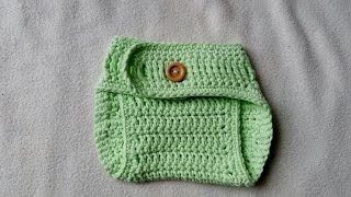 Windelhose häkeln  Windelhöschen Anleitung  Teil 1 mit Untertitel by BerlinCrochet [upl. by Krystle]