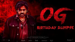 OG Birthday Glimpse  Pawan Kalyan  Sujeeth  Thaman S  DVV Danayya  Tupaki Filmy [upl. by Sitoeht]