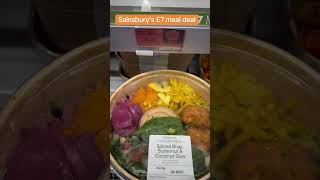 Sainsbury’s £7 meal deal sainsburys [upl. by Durham156]