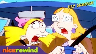 Helga and Miriams Road Trip Disaster  Hey Arnold  Nicktoons [upl. by Arotahs]