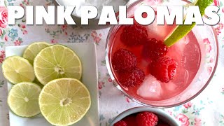 🇲🇽 Pink Paloma Cocktail Recipe  Best Tequila Drinks [upl. by Odey18]