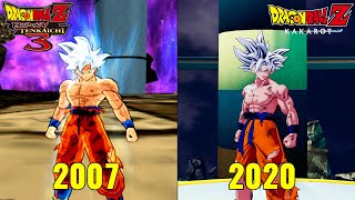 Goku All Transformations amp Ultimate Attacks  DBZ Kakarot vs Budokai Tenkaichi 3 amp 4 4K 60FPS [upl. by Etra]