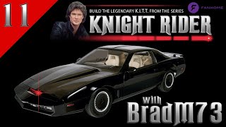 Fanhomes Build KITT  The Knight Rider Car Episode 11 Issues 32 34 to 36 [upl. by Hairacaz]